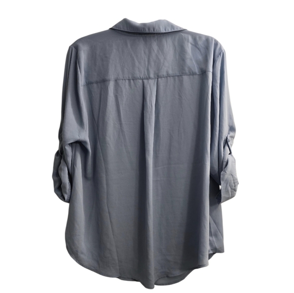 Torrid Harper Collared 3/4 Sleeve Blouse. size 1 - Picture 3 of 6